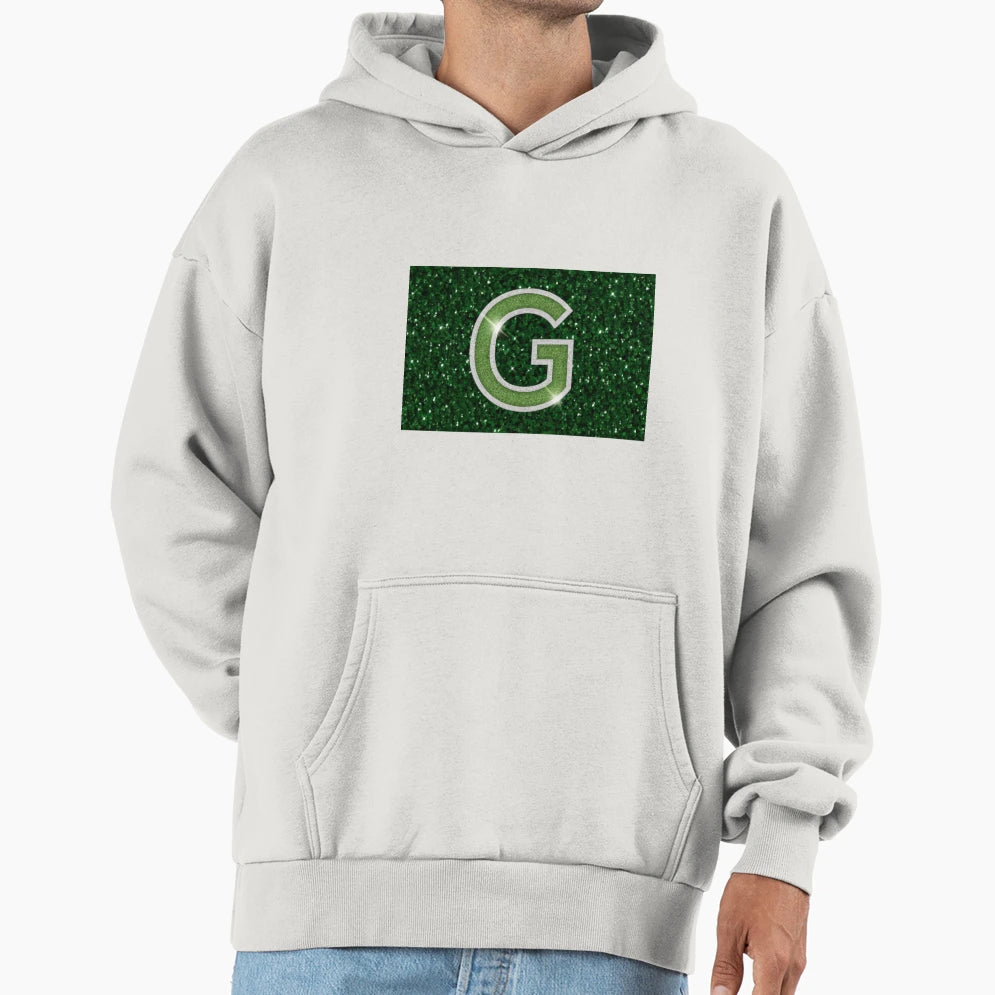 Light Green Letter G Patch Scl Hoodie - Graphic Print Unisex - T-Shirt, Sweatshirt, Hoodie