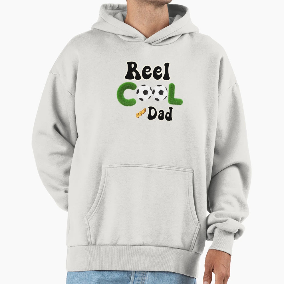 Fathers Day Football Soccer Dad Any Hoodie - Unique Graphic Unisex - T-Shirt, Sweatshirt, Hoodie