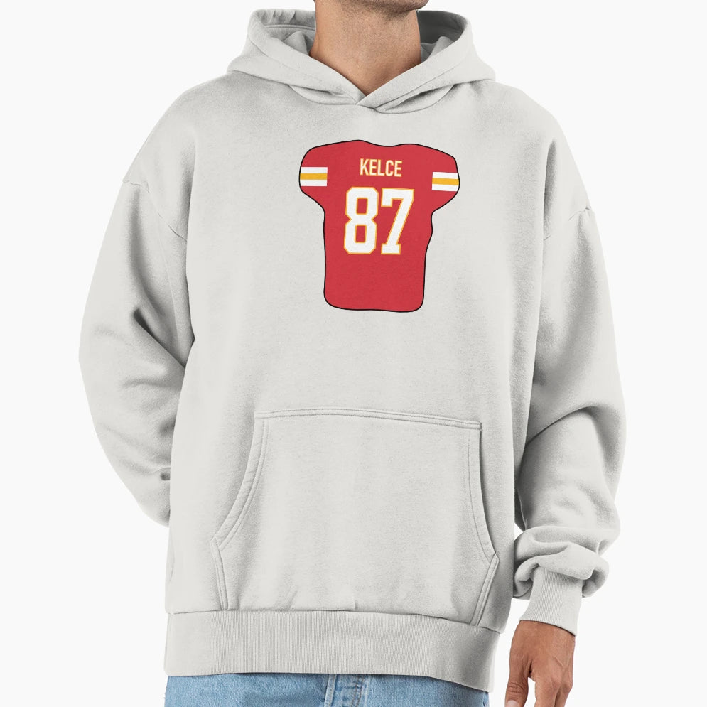 TK Jersey Hoodie - Unique Graphic for Adults - T-Shirt, Sweatshirt, Hoodie