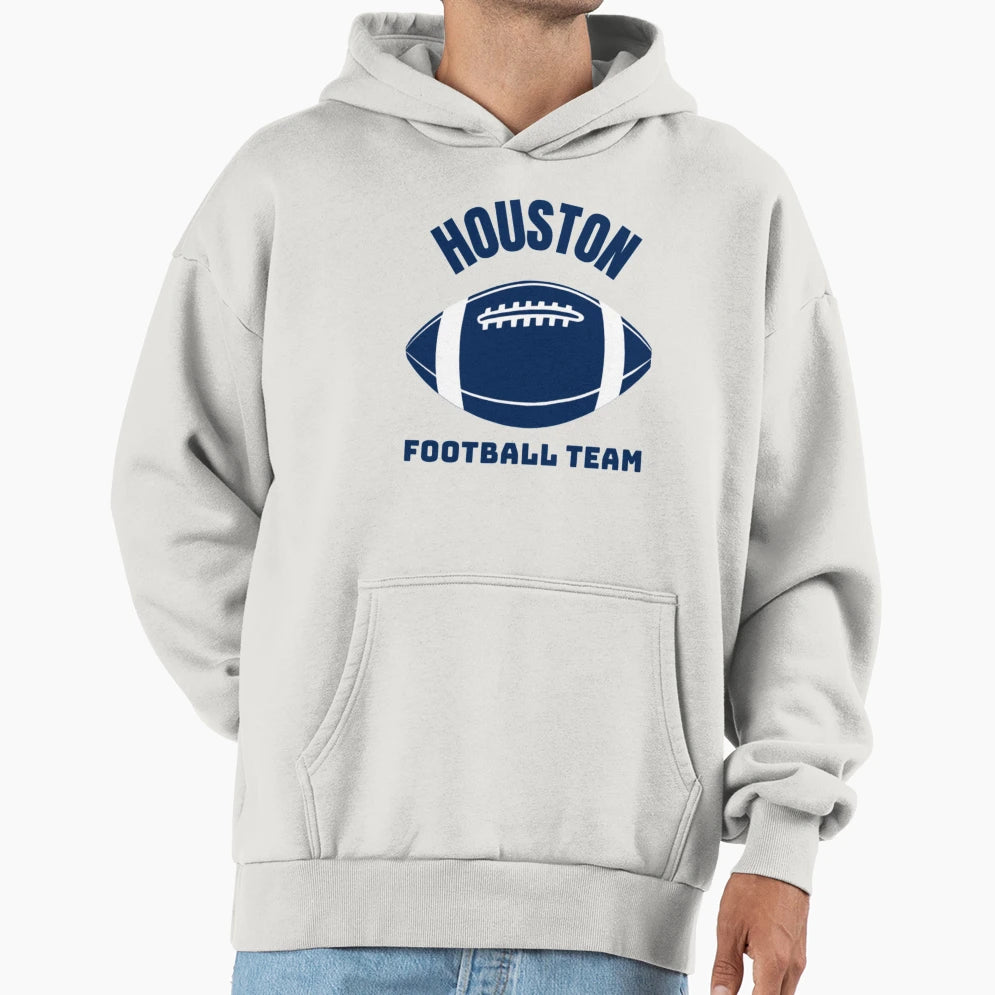 Houston Football Team Hoodie - Aesthetic Graphic Men Women - T-Shirt, Sweatshirt, Hoodie