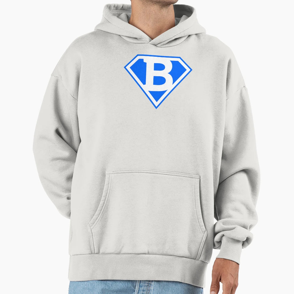 Letter B Vol 6 Z Super Letter Hoodie - Casual Everyday Wear Unisex - T-Shirt, Sweatshirt, Hoodie