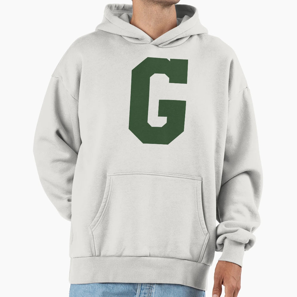 Alphabet Green G Sports Letter G Hoodie - Fun Novelty Design Unisex - T-Shirt, Sweatshirt, Hoodie
