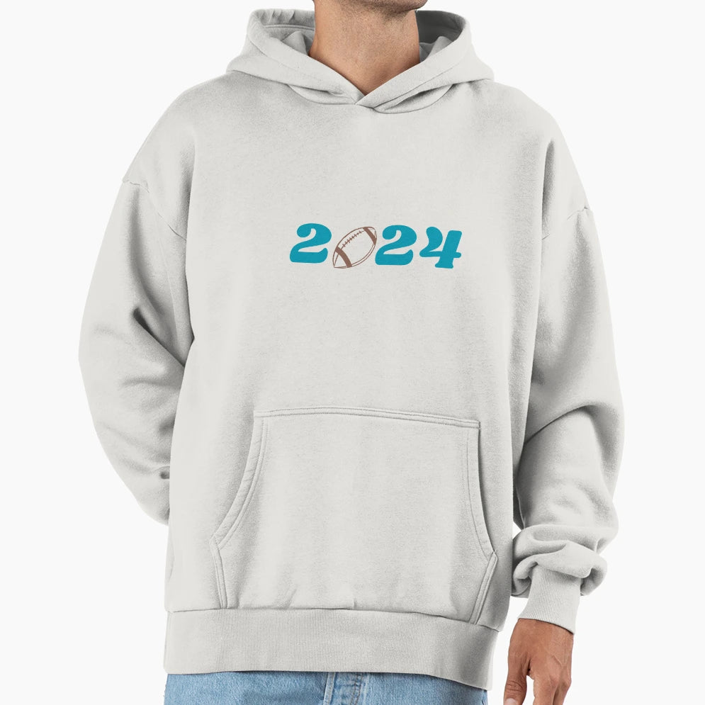2024 Football Hoodie - Unique Graphic Men Women - T-Shirt, Sweatshirt, Hoodie