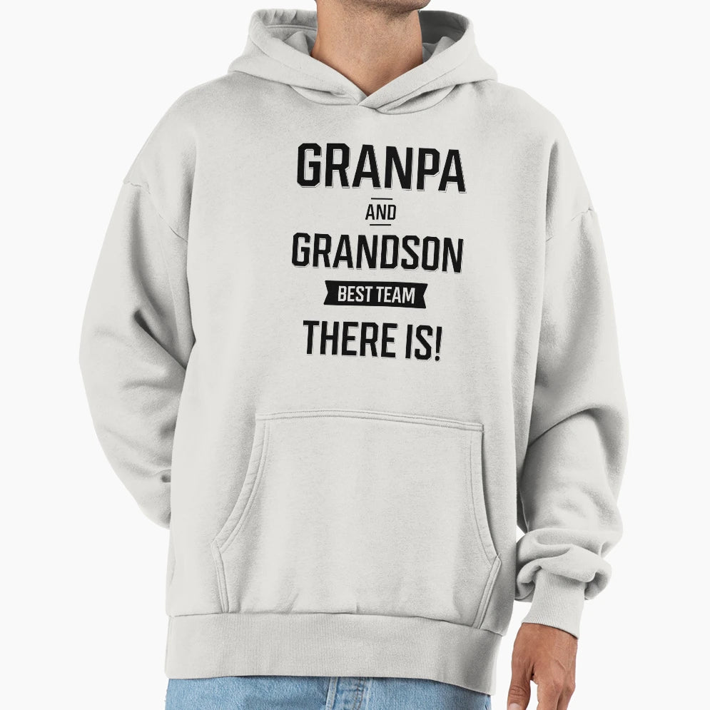 Grandpa And Grandson Funny Gift Dad And Hoodie - Aesthetic Graphic Unisex - T-Shirt, Sweatshirt, Hoodie