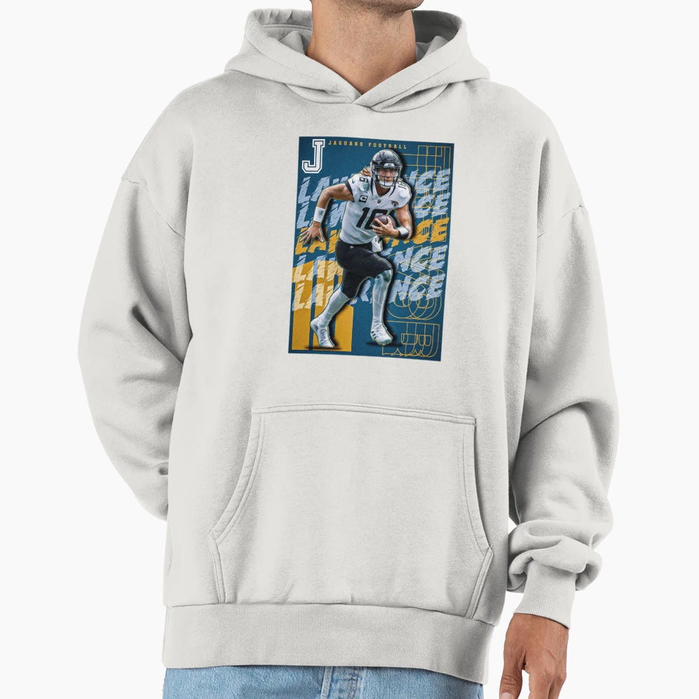 Player Sports Quarterback American Hoodie - Minimalist Print Men Women - T-Shirt, Sweatshirt, Hoodie