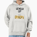 I Have Leveled Up To Grandpa Desert Camo Hoodie - Trendy Graphic for Adults - T-Shirt, Sweatshirt, Hoodie