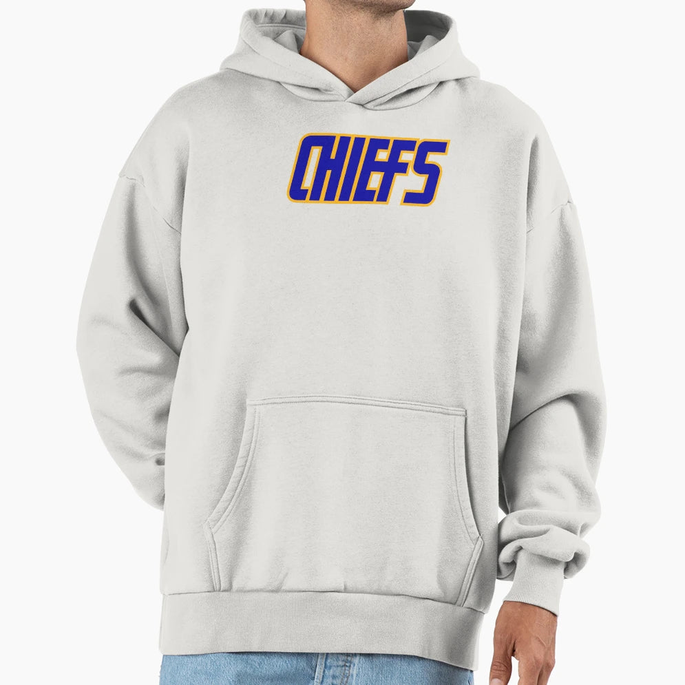Charlestown Chiefs Ice Hockey Team Logo Hoodie - Unique Graphic Unisex - T-Shirt, Sweatshirt, Hoodie