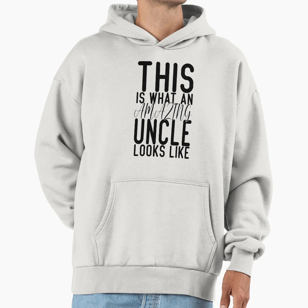 Amazing Uncle Hoodie - Unique Graphic for Adults - T-Shirt, Sweatshirt, Hoodie