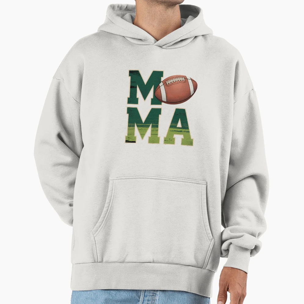 1 Year Old Football Birthday Bday Party Hoodie - Graphic Print for Adults - T-Shirt, Sweatshirt, Hoodie