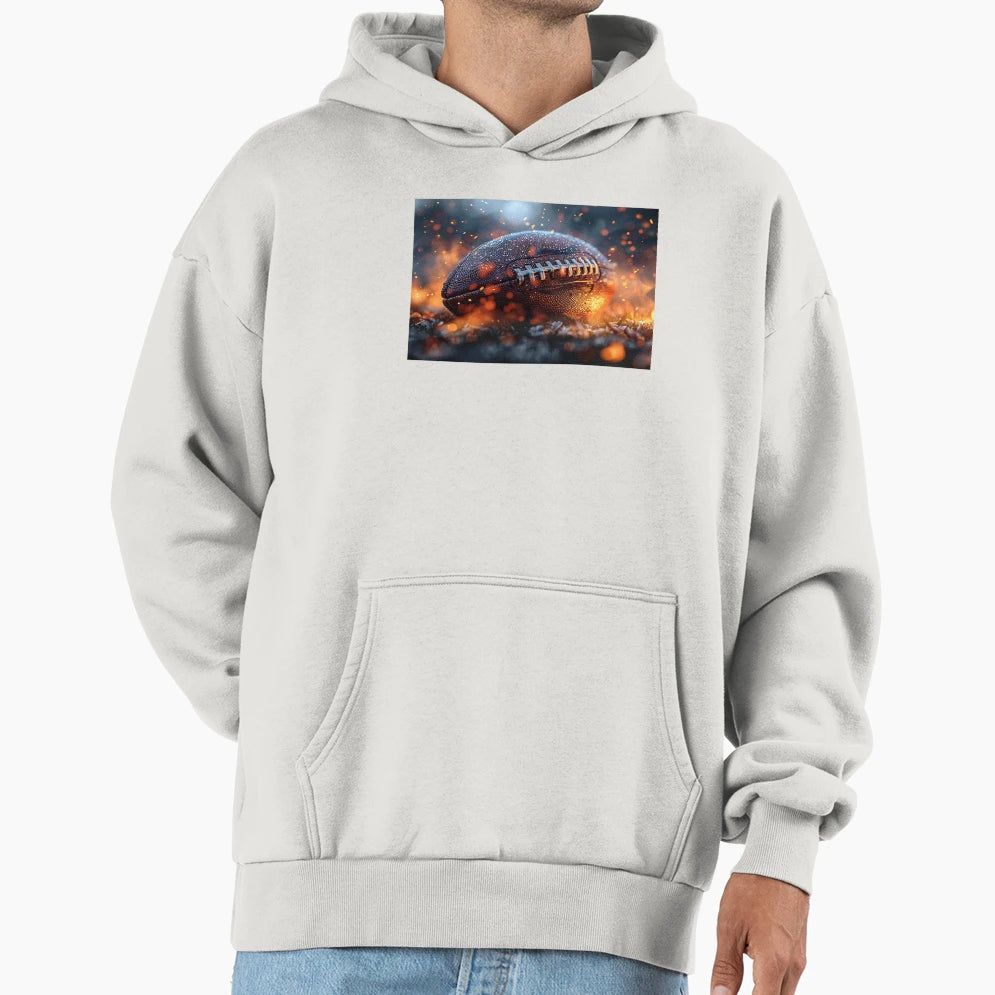 American Football Digital Art Hoodie - Casual Everyday Wear for Adults - T-Shirt, Sweatshirt, Hoodie