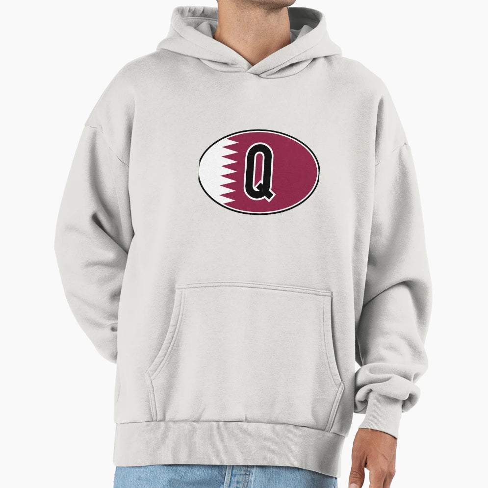 Qatar International Vehicle Code Hoodie - Custom Art Print Men Women - T-Shirt, Sweatshirt, Hoodie
