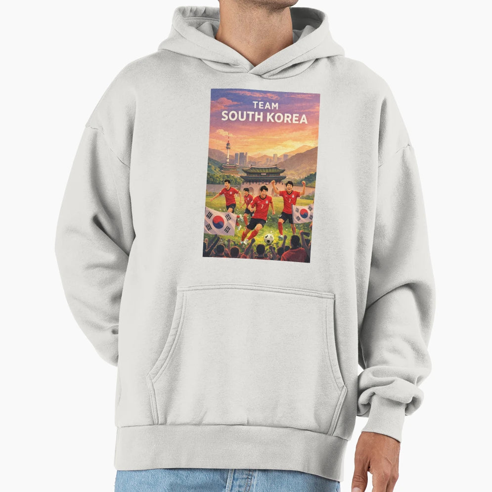 South Korea Taegeuk Warriors Fifa Hoodie - Streetwear Style for Adults - T-Shirt, Sweatshirt, Hoodie
