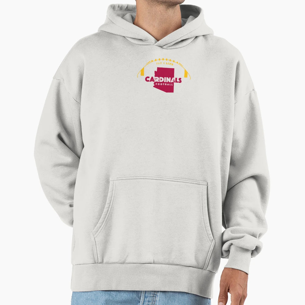 Arizona Cardinals Hoodie - Streetwear Style Men Women - T-Shirt, Sweatshirt, Hoodie