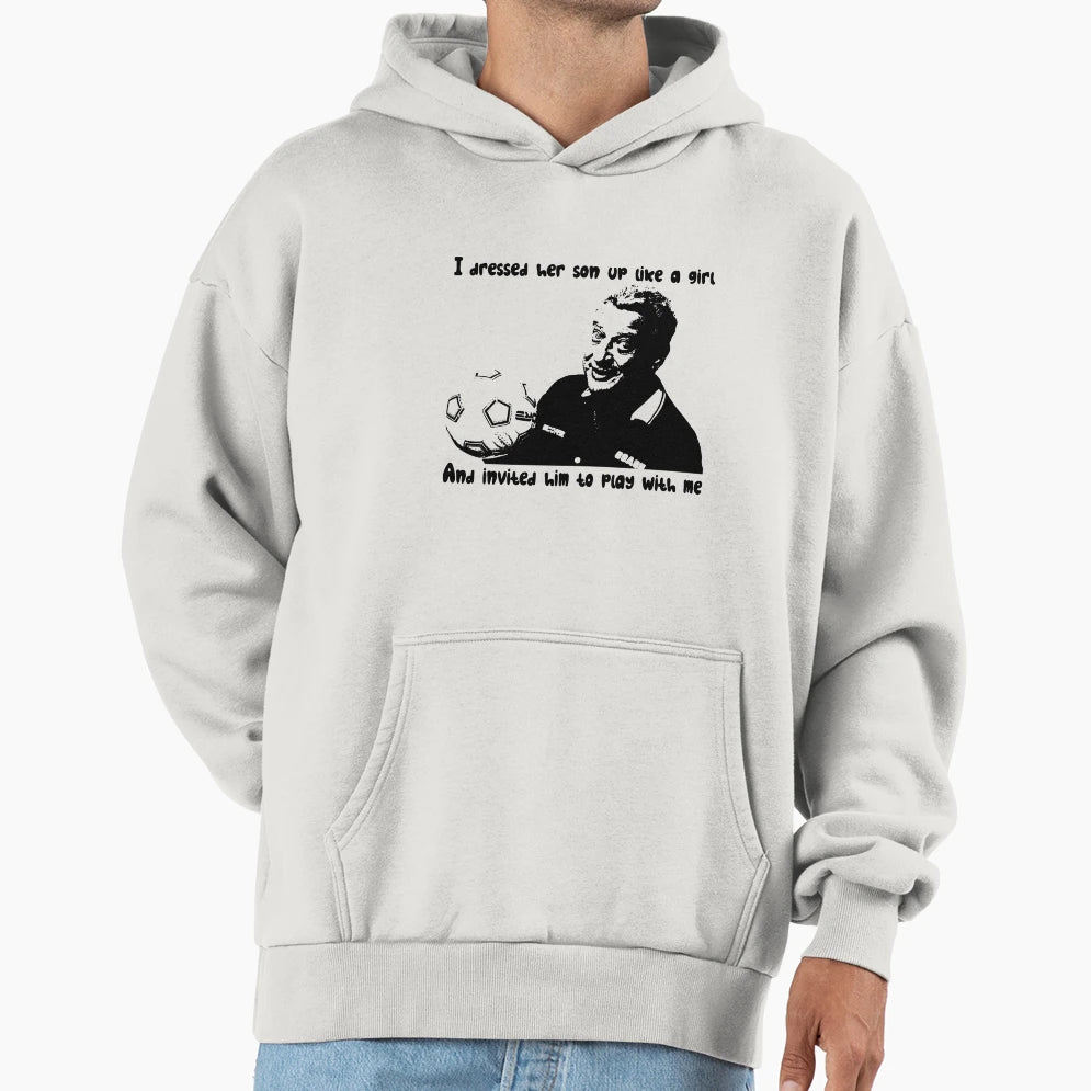 I Dressed Her Com Up Like Sitcom Hoodie - Graphic Print for Adults - T-Shirt, Sweatshirt, Hoodie