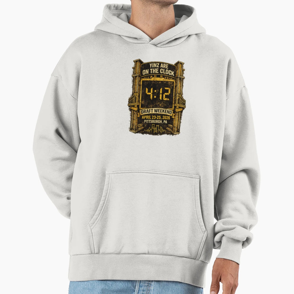 Pittsburgh Draft 2026 Hoodie - Streetwear Style Unisex - T-Shirt, Sweatshirt, Hoodie