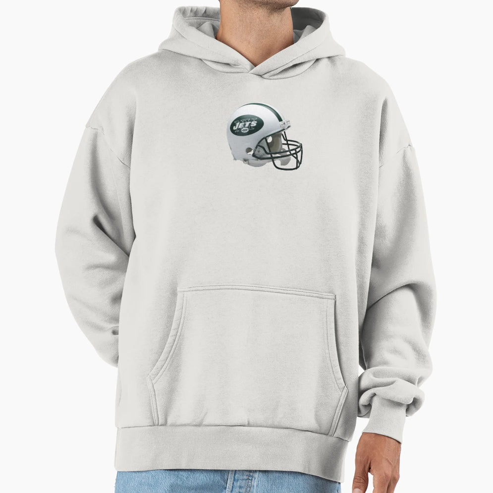 Helmet Jets Icon Hoodie - Novelty Apparel Unisex - T-Shirt, Sweatshirt, Hoodie