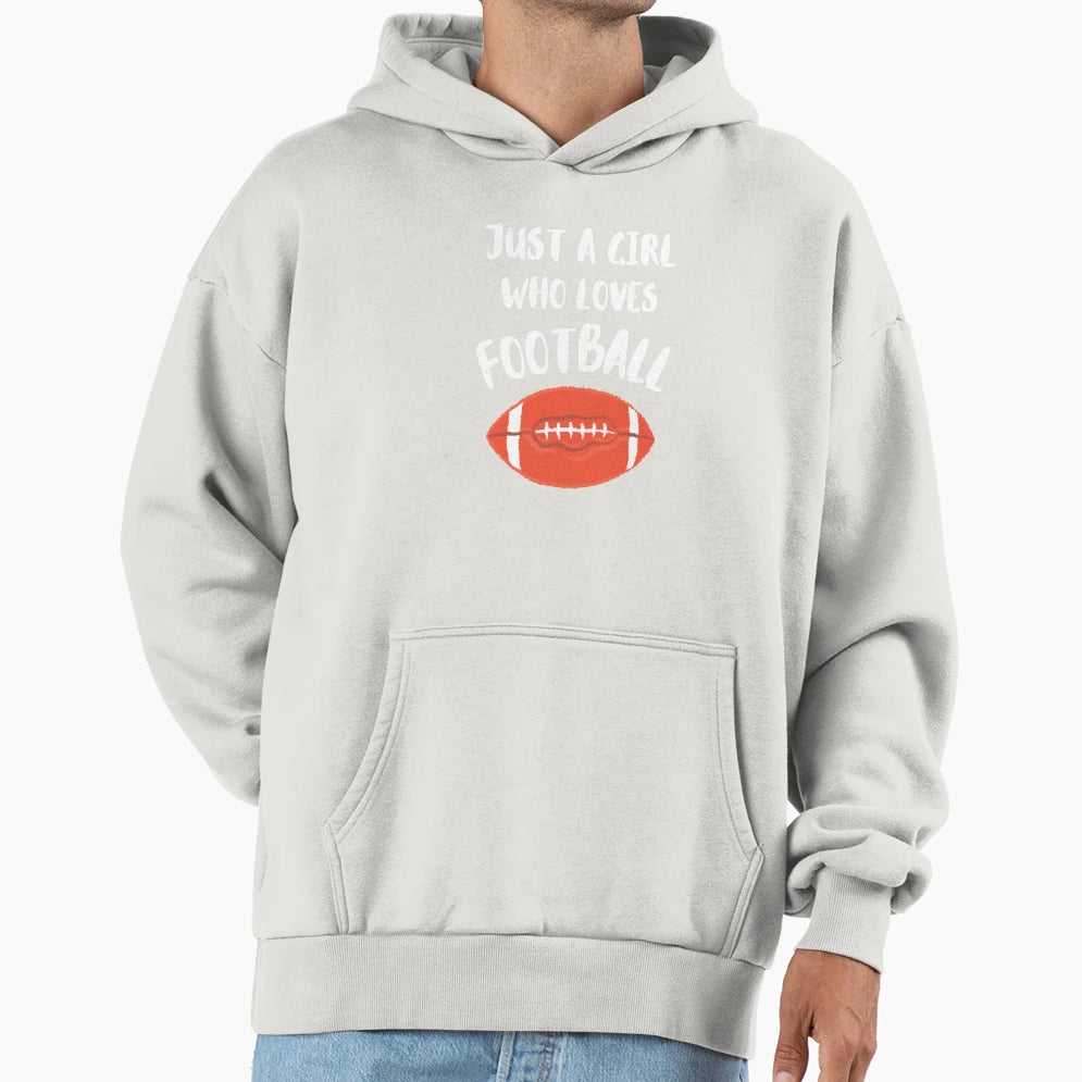 Just Who Loves Super Bowl Hoodie - Trendy Graphic Men Women - T-Shirt, Sweatshirt, Hoodie