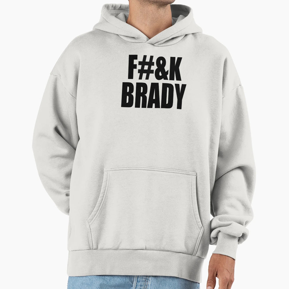 F K Brady Censored Hoodie - Custom Art Print for Adults - T-Shirt, Sweatshirt, Hoodie