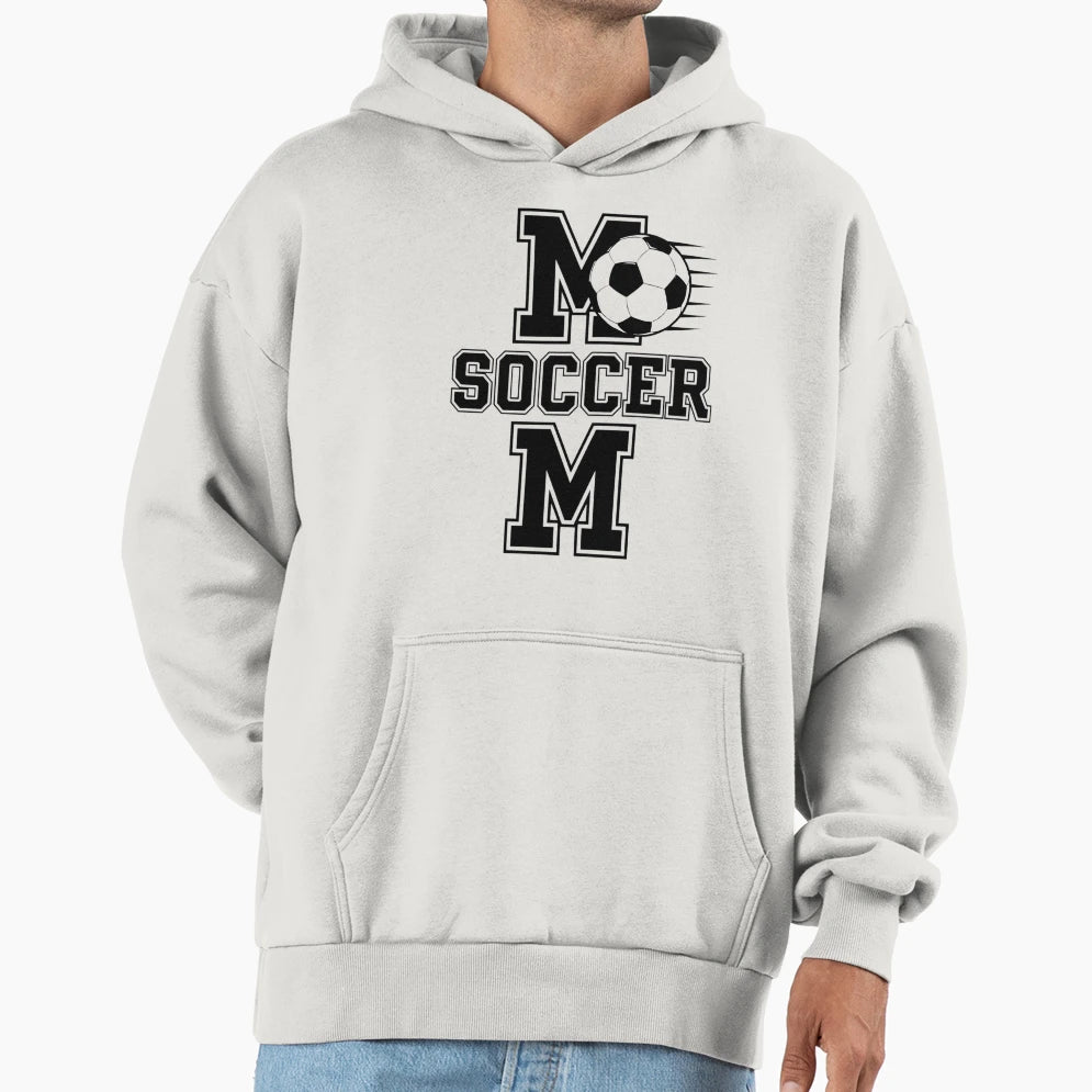 Soccer Mom Fast Motion Ball Sports Mother Hoodie - Trendy Graphic Unisex - T-Shirt, Sweatshirt, Hoodie