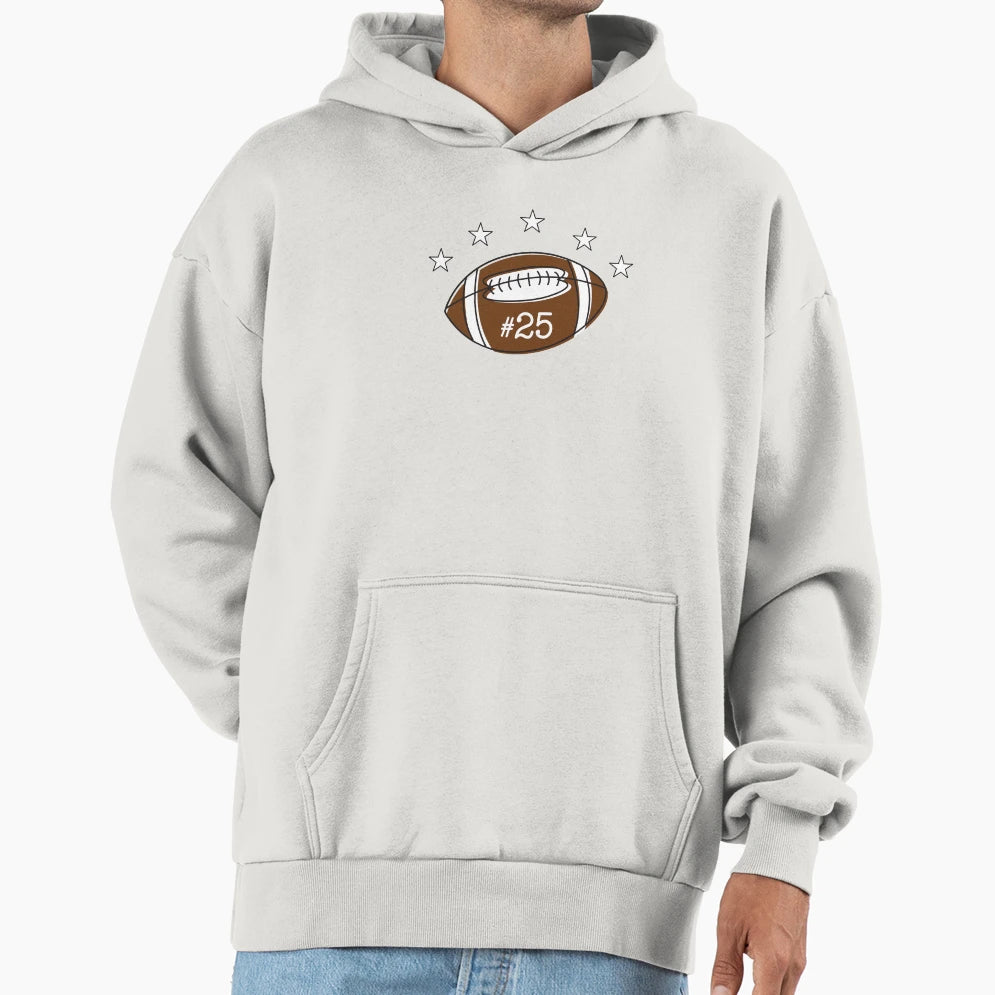 Football 25 Hoodie - Casual Everyday Wear Unisex - T-Shirt, Sweatshirt, Hoodie