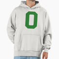 Number 0 Green Zero Sports Number 0 Hoodie - Trendy Graphic Men Women - T-Shirt, Sweatshirt, Hoodie