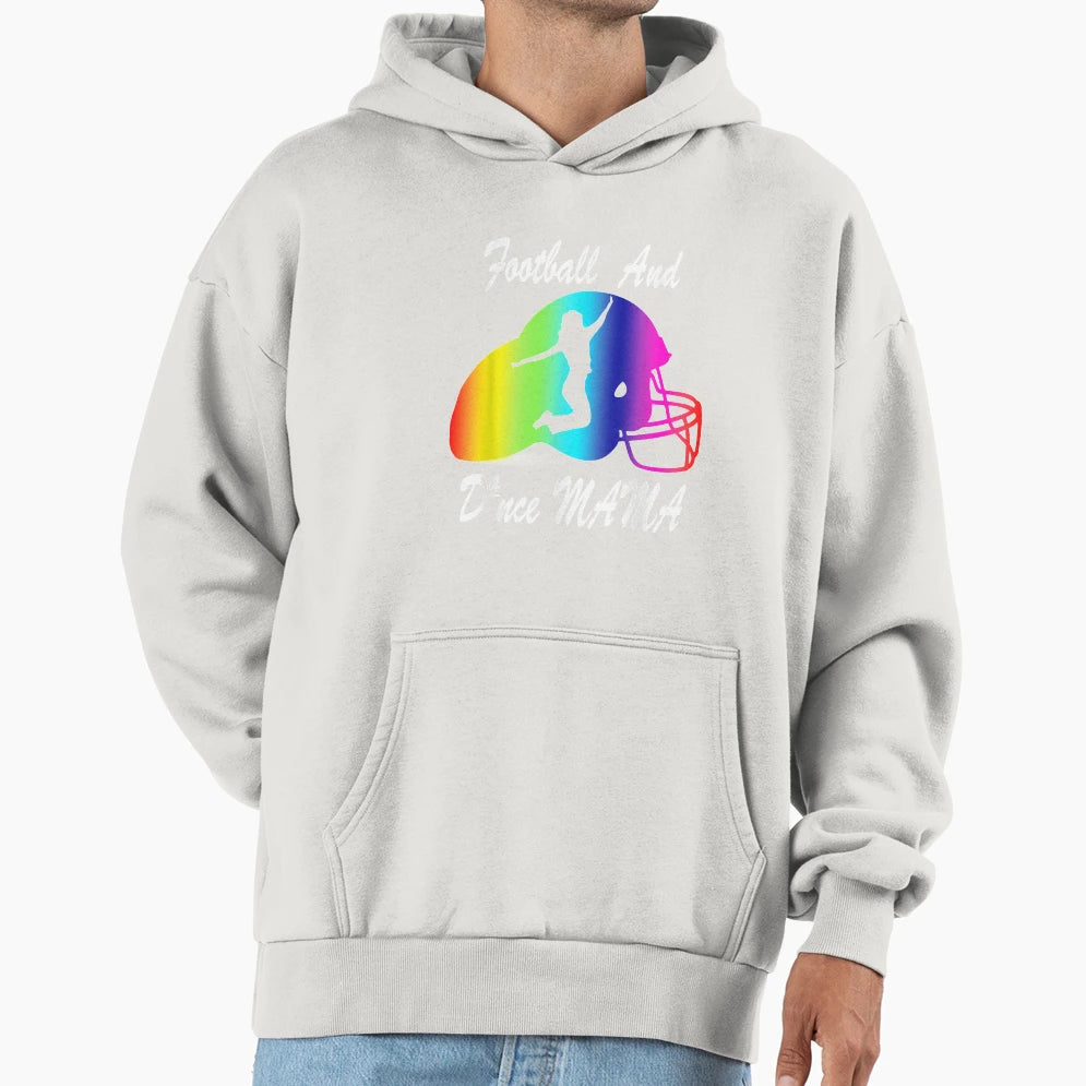 American Football And Dance Mama T-Shirt - Casual Everyday Wear for Adults - T-Shirt, Sweatshirt, Hoodie