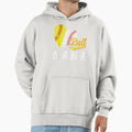 Baseball Softball Ball Heart Nana Mothers Hoodie - Streetwear Style Unisex - T-Shirt, Sweatshirt, Hoodie