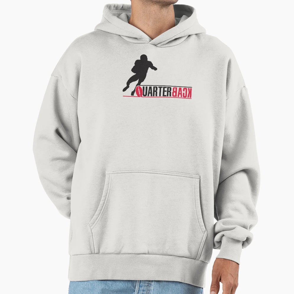 Quarterback Hoodie - Casual Everyday Wear Unisex - T-Shirt, Sweatshirt, Hoodie