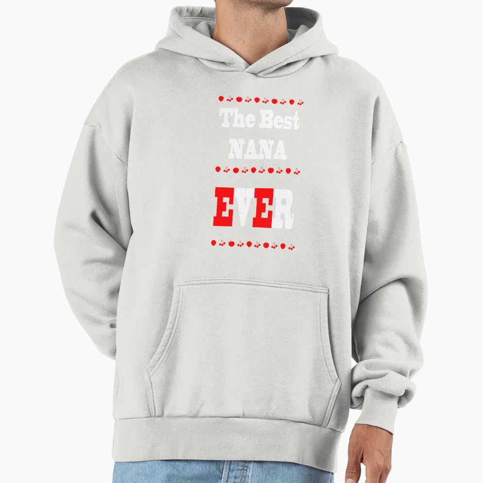 Best Grandmother Ever Hoodie - Aesthetic Graphic for Adults - T-Shirt, Sweatshirt, Hoodie