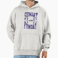 Sunday Funday Football Hoodie - Casual Everyday Wear for Adults - T-Shirt, Sweatshirt, Hoodie