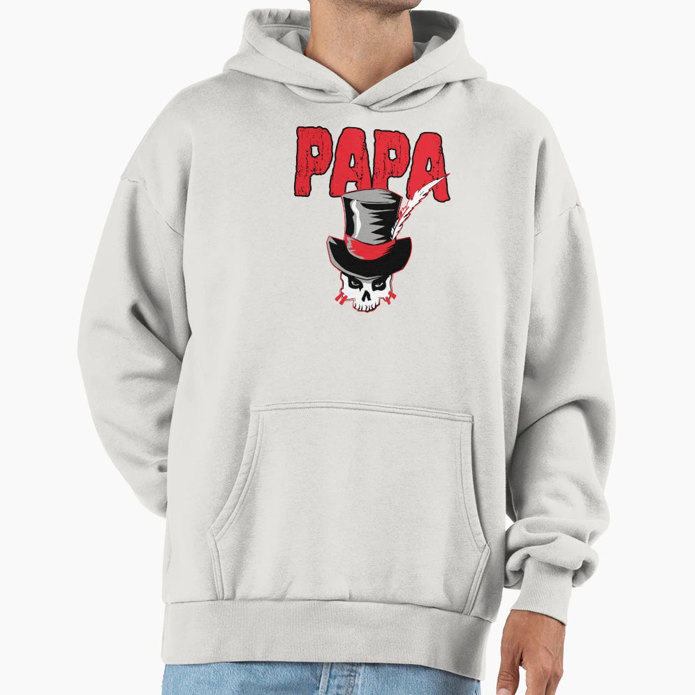 Papa Hoodie - Casual Everyday Wear Men Women - T-Shirt, Sweatshirt, Hoodie