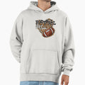 Game Day Leopard Heart Football Mom Hoodie - Custom Art Print Unisex - T-Shirt, Sweatshirt, Hoodie