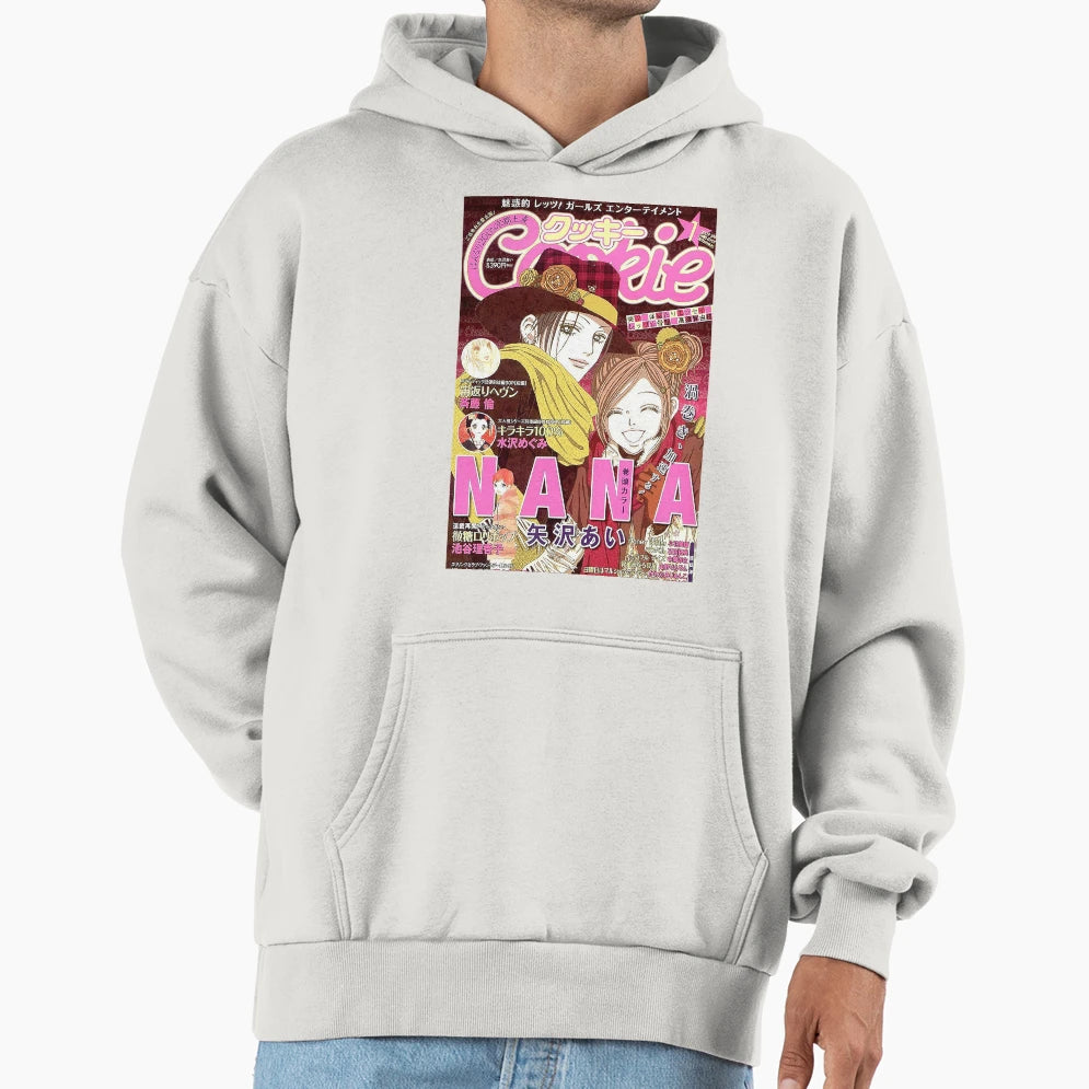 Nana Magazine Cover Hoodie - Minimalist Print Men Women - T-Shirt, Sweatshirt, Hoodie