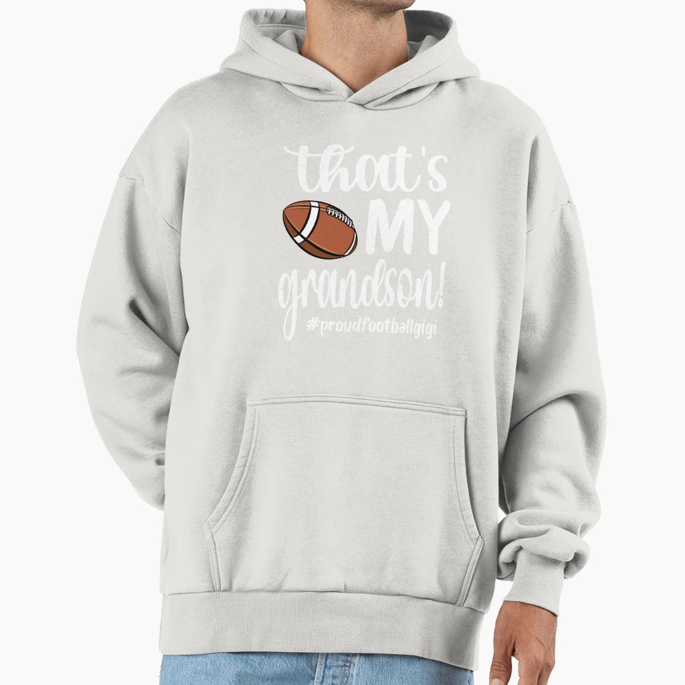 Proud Football Gigi Grandma Football T-Shirt - Custom Art Print Unisex - T-Shirt, Sweatshirt, Hoodie