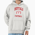 Red Art Ny Buffalo Football New York Hoodie - Custom Art Print Unisex - T-Shirt, Sweatshirt, Hoodie