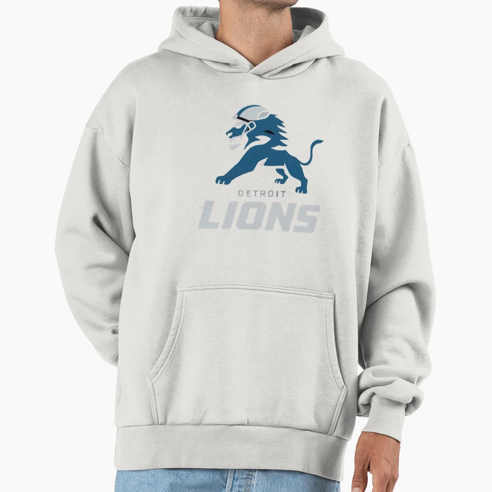 Football Detroit Lions Hoodie - Graphic Print for Adults - T-Shirt, Sweatshirt, Hoodie