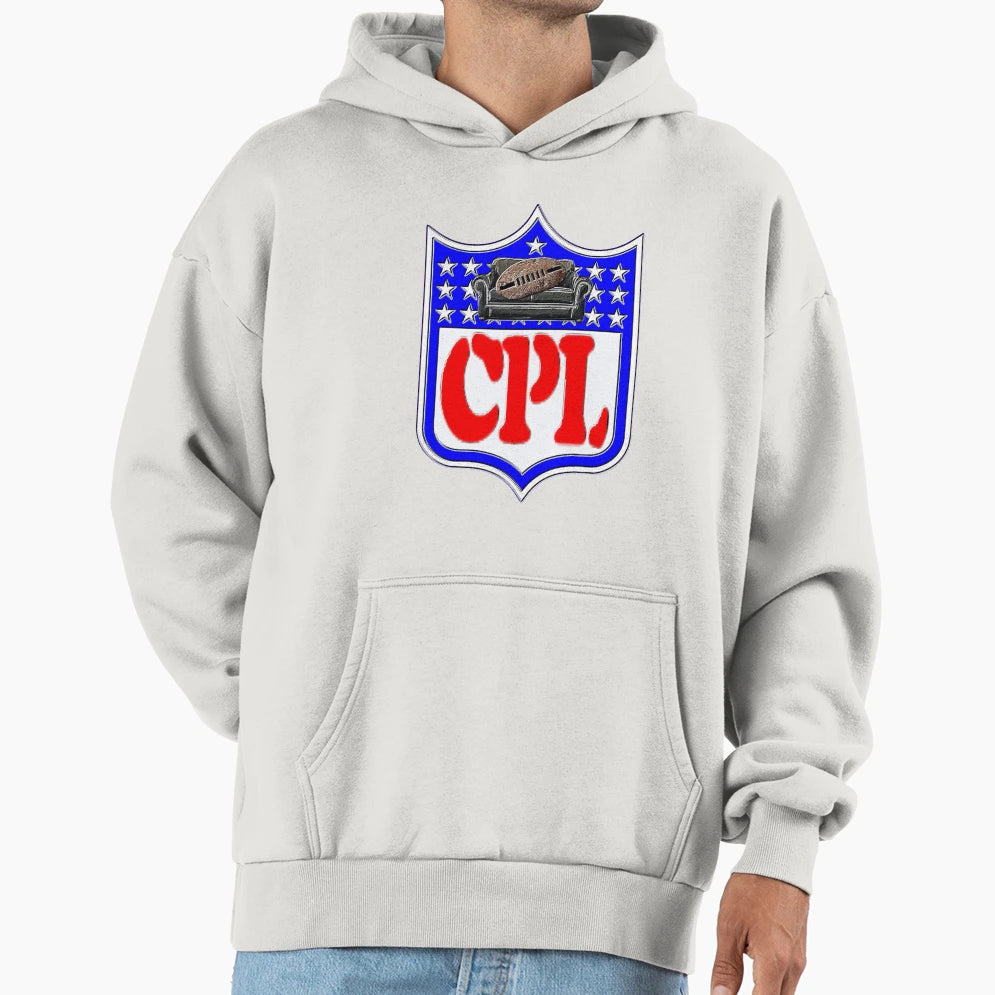 Couch Potato League Hoodie - Custom Art Print Men Women - T-Shirt, Sweatshirt, Hoodie