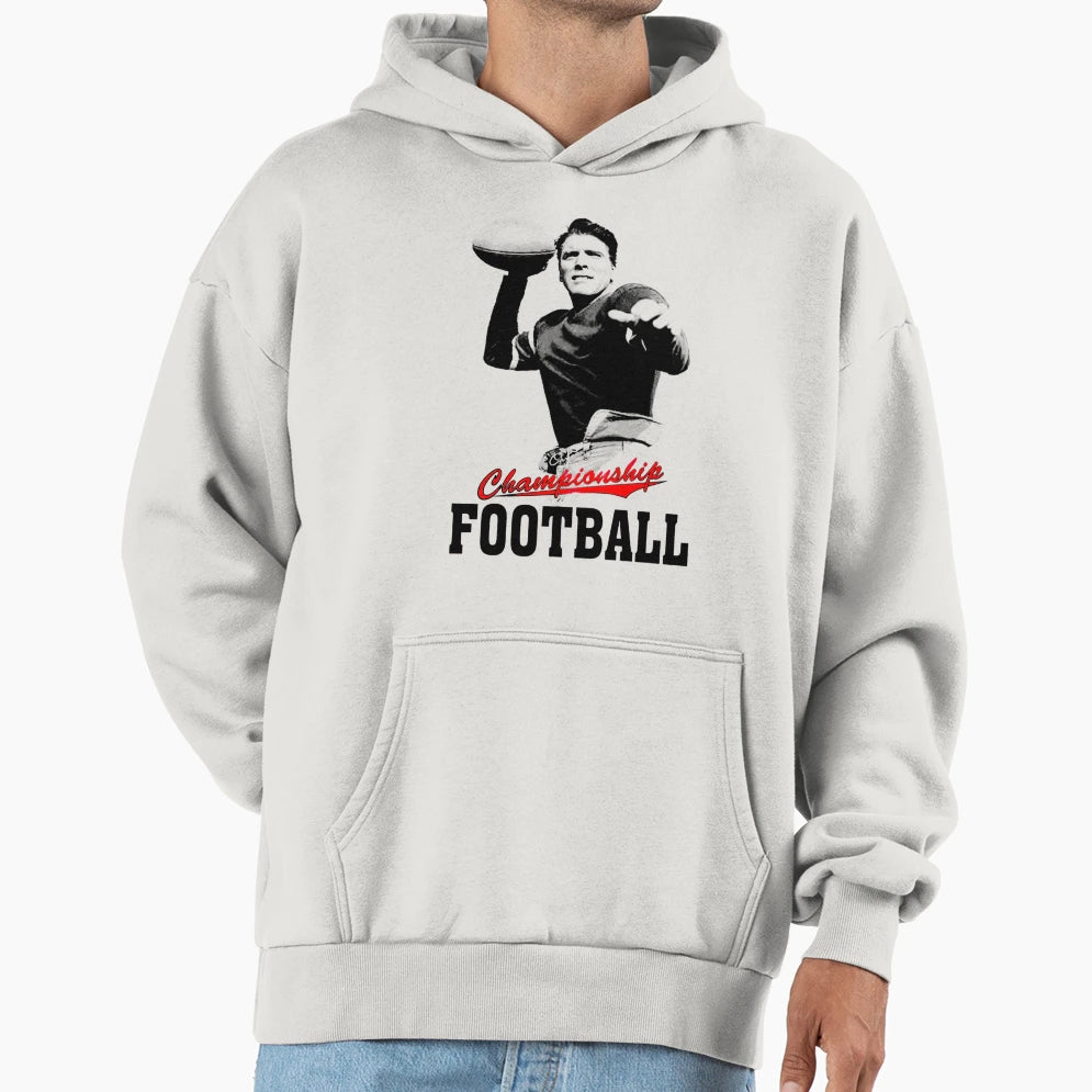 Quarterback Hoodie - Aesthetic Graphic Unisex - T-Shirt, Sweatshirt, Hoodie