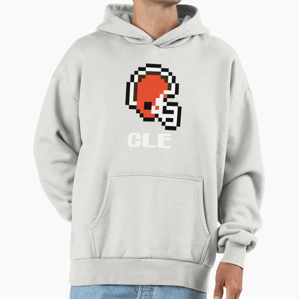 Cleveland Browns Tecmo Super Bowl Hoodie - Aesthetic Graphic Unisex - T-Shirt, Sweatshirt, Hoodie