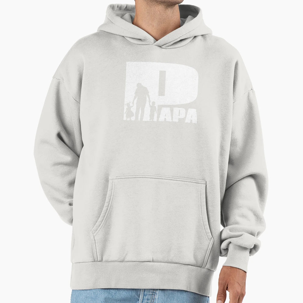 Papa Hoodie - Custom Art Print Unisex - T-Shirt, Sweatshirt, Hoodie