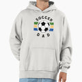 Soccer Dad Sports Dad Dad Life White Hoodie - Fun Novelty Design Unisex - T-Shirt, Sweatshirt, Hoodie