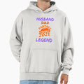 Husband Dad Fantasy Football Legend Hoodie - Graphic Print Men Women - T-Shirt, Sweatshirt, Hoodie
