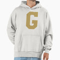 Alphabet Gold G Sports Letter G Hoodie - Custom Art Print for Adults - T-Shirt, Sweatshirt, Hoodie