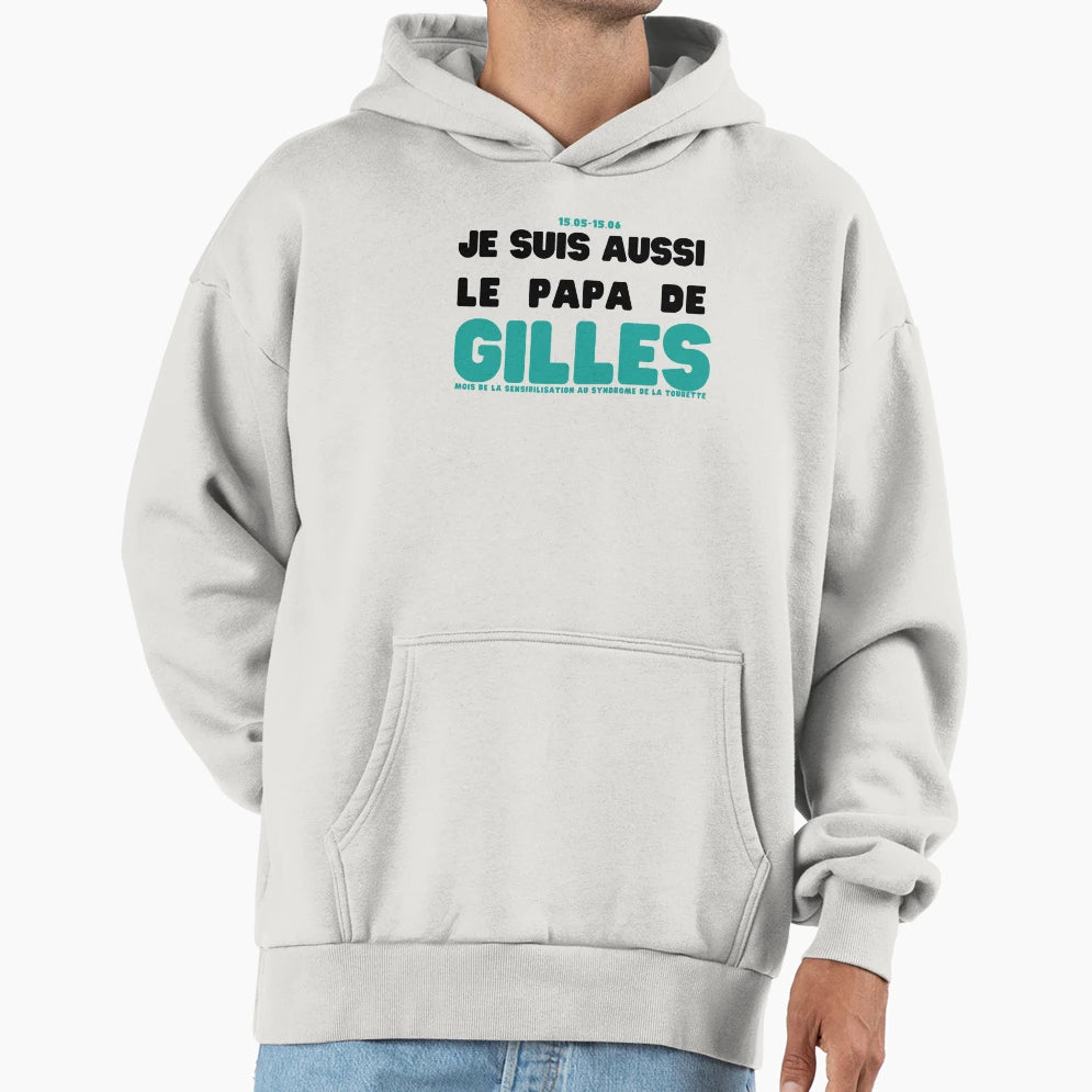 Also Dad Black Letters Hoodie - Casual Everyday Wear for Adults - T-Shirt, Sweatshirt, Hoodie
