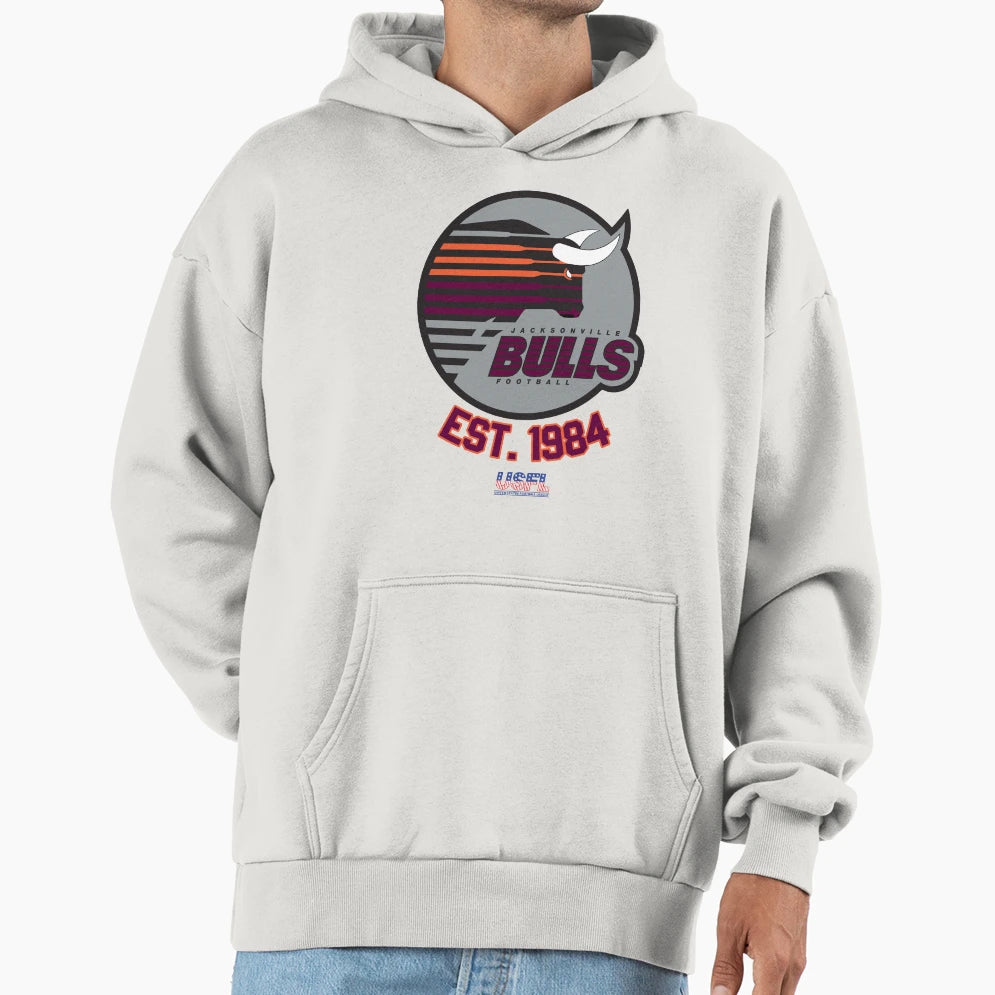 Jacksonville Bulls Football Hoodie - Minimalist Print for Adults - T-Shirt, Sweatshirt, Hoodie