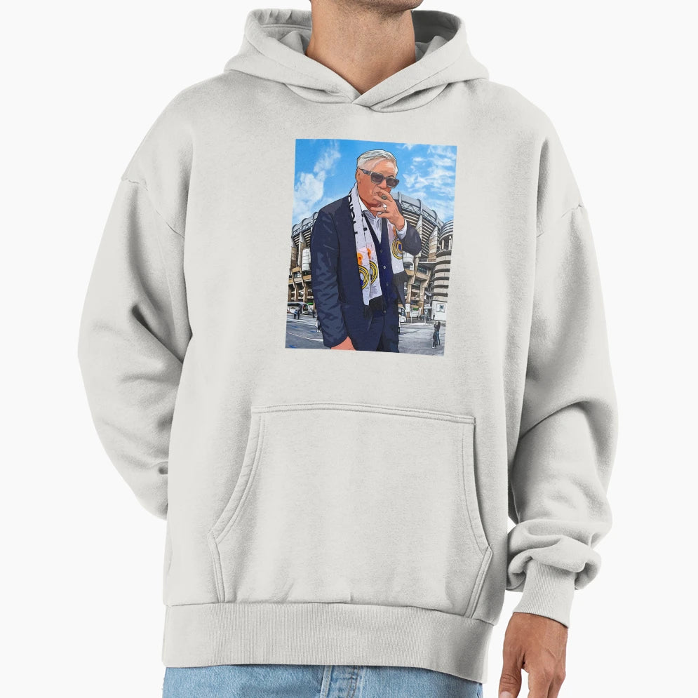 Boss Ancelotti Hoodie - Minimalist Print Unisex - T-Shirt, Sweatshirt, Hoodie