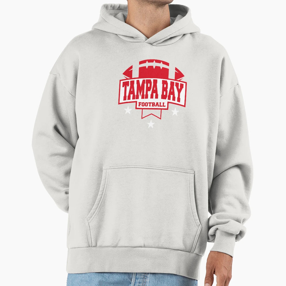 Tampa Bay Football Stars Hoodie - Minimalist Print Men Women - T-Shirt, Sweatshirt, Hoodie
