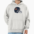 Chicago Football Helmet Hoodie - Aesthetic Graphic for Adults - T-Shirt, Sweatshirt, Hoodie