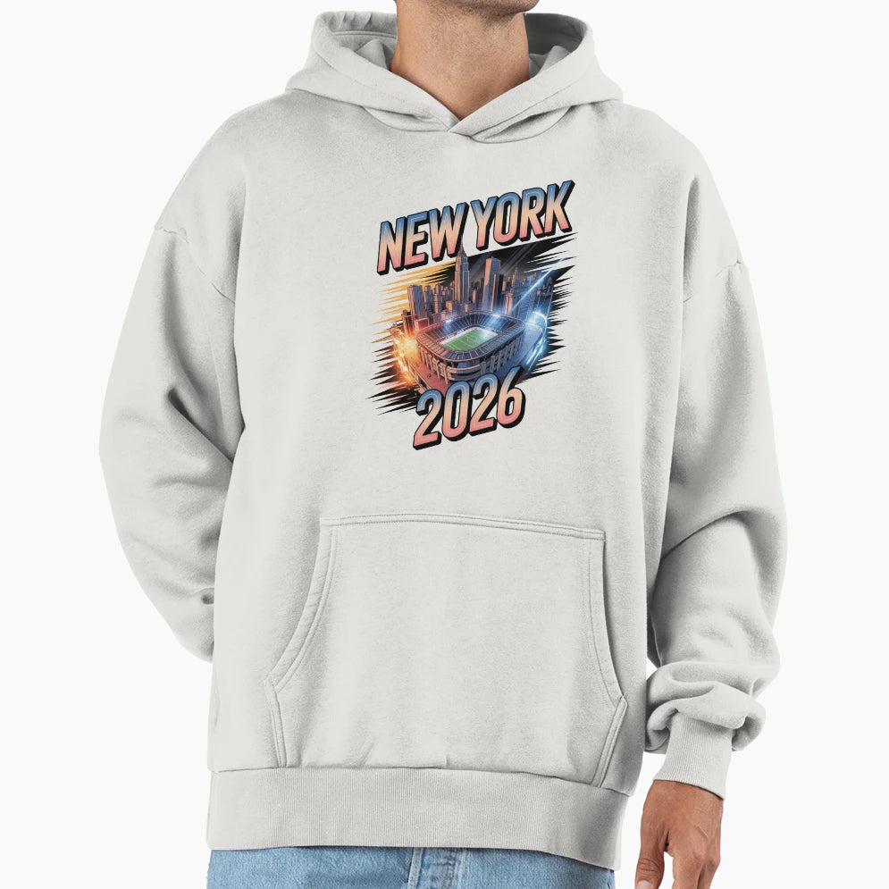 New York 2026 Metlife Stadium Skyline T-Shirt - Trendy Graphic for Adults - T-Shirt, Sweatshirt, Hoodie
