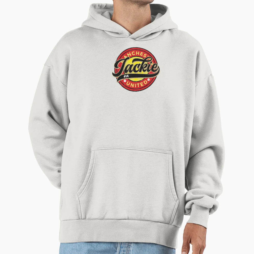 Jackie Groenen Manchester Football Hoodie - Minimalist Print Men Women - T-Shirt, Sweatshirt, Hoodie